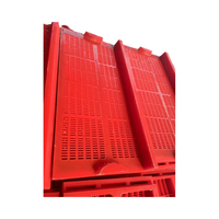 Panneau de tamis en polyuréthane, plaque de tamis PU résistante à l'usure, pièces de rechange pour tamis vibrant minier, sur mesure