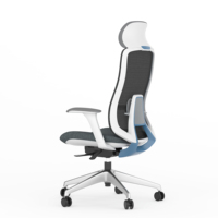 Chaise de bureau ergonomique à dossier haut en maille SITSTAR, conforme à la norme BIFMA EN 1335, avec accoudoirs 4D, pour projets et fournisseurs d'usine