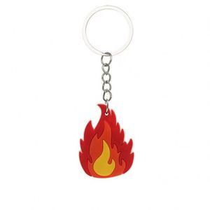 Popular Fire Fighting PVC <b>Keychain</b> <b>Customized</b> Printing Promotional Keyholder Charms - Product Image 5