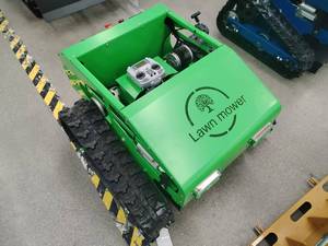 Tondeuses à gazon à chenilles à <span class=keywords><strong>moteur</strong></span> essence avec télécommande pour l'agriculture <span class=keywords><strong>et</strong></span> la maison, mini-tondeuse, emballage gratuit, vente chaude - Product Image 5