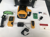 Niveau laser rotatif à faisceau vert auto-nivelant avec télécommande et récepteur
