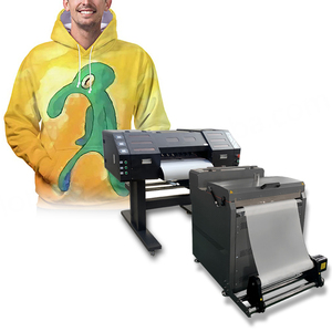 Imprimante numérique DTF à double tête I3200 pour l'impression textile sur casquettes, tissus, t-shirts, vêtements, séchage rapide, format A2 60 cm, film PET thermique - Product Image 5