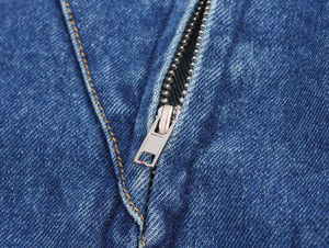 Vestido Vaquero Largo sin Mangas con Botones, Elegante, Vintage, Casual, Ecológico y Transpirable para <span class=keywords><strong>Mujer</strong></span>, Venta al por Mayor de Fábrica - Product Image 4