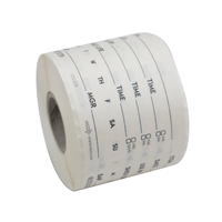 Étiquette thermique imprimable soluble, autocollant en papier écologique lavable pour préparation alimentaire en cuisine, pour oreiller, parapluie, soluble dans l'eau