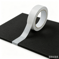 Ruban en tissu de coton ignifuge à haute résistance isolante avec adhésif thermofusible pour modules haute tension