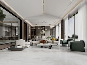 Diseño Exclusivo Haagen Daz, Losa Grande de Piedra Natural Pulida Gris, Mármol para Pisos Comerciales y Tableros de Mesa de Café - Product Image 5