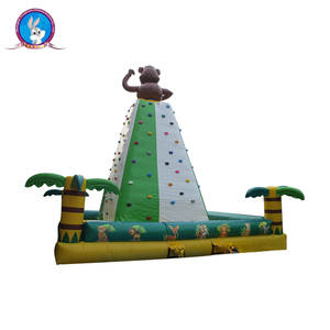 Alta calidad Hop salto subir inflable grande pared de escalada deporte juego de escalada de juego para la venta - Product Image 1