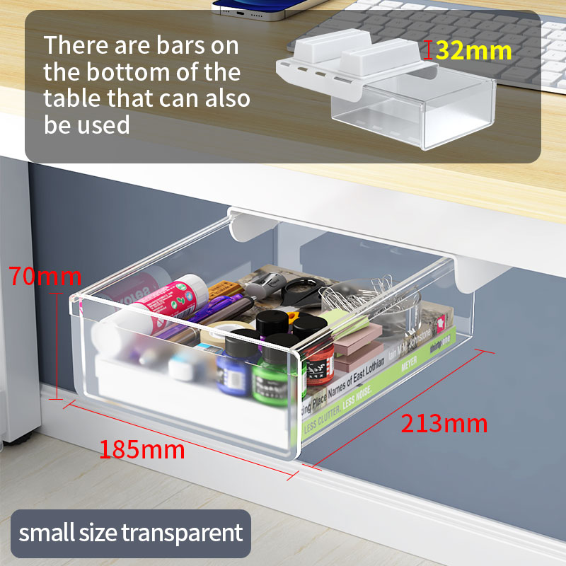 C-022 Transparent Petit avec Bloc de Rehaussement de 32 mm
