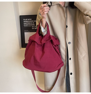 Bolso Hobo de Nailon de Gran Capacidad, Bolso de Hombro de Diseño Informal para Mujer, Bolso de Mano para Compras, Viajes, Gimnasio, Trabajo - Product Image 3