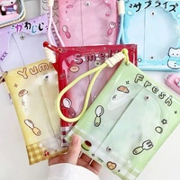 Tas Bantal Lucu Baru untuk Anak-anak, Tas Penyimpanan untuk Kartu Makan, Kartu Kampus, Kartu Nama, Kartu ID Idol, Kartu Display, Liontin Kartu