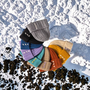 Chapeau en tricot jacquard en acrylique chaud pour l'automne et l'hiver, pour hommes et femmes, polyvalent, tendance, circonférence de la tête de 56 à 58 cm, amincissant le visage - Product Image 3