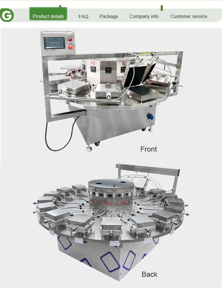 Automatic Hot Sell India Other Snack Sugar Cup Custom Egg Roll Shape Mould Pizza Cone Ice Cream Wafer Obleas Machine