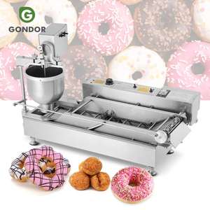 Chinois 110v Haute Qualité <span class=keywords><strong>Mini</strong></span> Commercial Semi-Auto Mochi Donut Donut Faire Friteuse Maker Machine avec Trémie Ce - Product Image 1
