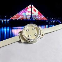 Luz LED RGB para Exteriores, IP67, DMX, SPI, Impermeable, para Iluminación de Puentes y Cables