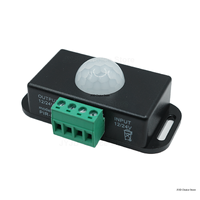 Module d'interrupteur de détecteur de mouvement PIR à réglage automatique 6A DC 12V 24V, détecteur infrarouge IR pour bande LED et lampe