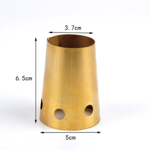 Couverture coupe-vent pour lampe à alcool, tôle de fer galvanisé, couvercle de lampe en métal, lampe à alcool pour expériences chimiques, enseignement - Product Image 2