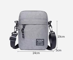 Elegante Borsa a <span class=keywords><strong>Tracolla</strong></span> Grande Personalizzata Impermeabile per Ragazzi, Borsa Laterale alla Moda, Borsa a Spalla Singola per Uomo - Product Image 2