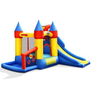 Chine Utilisation à domicile bon marché Kids Party Air <span class=keywords><strong>Mini</strong></span> intérieur Jumping Combo <span class=keywords><strong>gonflable</strong></span> Bouncer avec toboggan Fabricant - Product Image 4