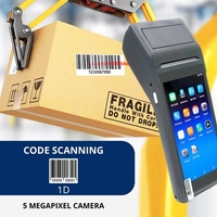 Terminal de point de vente portable Longfly Smart POS avec RFID, GPS, écran 6,5 pouces, Android 11, imprimante thermique 58 mm, lecteur de codes-barres 1D/2D, OEM