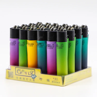 Briquet à gaz jetable en plastique personnalisé avec logo, rechargeable au butane, pour cigares et cigarettes – Nouveauté 2025 – Vente chaude