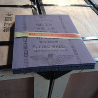 Support OEM personnalisé Tissu abrasif en oxyde d'aluminium Roue volante Émeri Carré Céramique Papier kraft en carbure de silicium