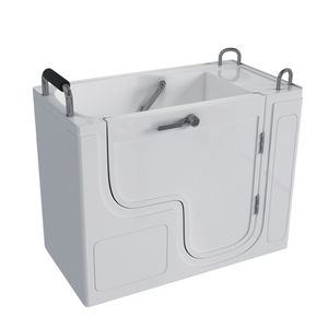 Acryl Luftblase Hydro <span class=keywords><strong>Massage</strong></span> beheizte Sitz badewanne mit Tür begehbare Badewanne - Product Image 4