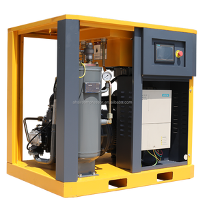 מפעל תעשייתי מחיר ישיר מונע מגנט קבוע מנוע משתנה תדר כונן בורג מדחס אוויר מדחס משאבת - Product Image 3