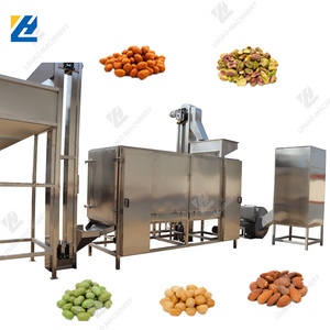 Máquina Industrial automática para mezclar y asar nueces, tostador de nueces sin procesar, aperitivos, condimentos, equipo de procesamiento - Product Image 1