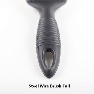 Cross-Border Stainless Steel <b>Wire</b> Grill <b>Brush</b> DIY Metal Grill Rack Cleaning Shovel Knife <b>Brush</b> for BBQ and Grill Cleaning - Product Image 3