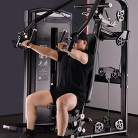 Rack de Sentadillas Sentado de Acero, Equipo de Fitness Comercial con Características de Seguridad, Ajustable y Duradero, para Press de Pecho, Ejercicios de Espalda y Elevación de Hombros