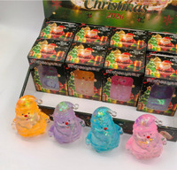 Jouets Squishy Mini de Noël Scintillants Mignons – Pack Mystère à Remontée Lente Anti-Stress Unisexe – Idéal pour Fêtes et Sacs Cadeaux