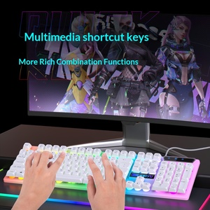 Mechanical Feeling Keyboard <b>Mouse</b> Combo RGB Backlit Gaming Two Piece Set Universal <b>For</b> PC Laptop E Sports Wholesale - Product Image 3