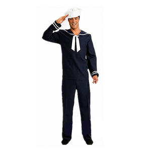 Baige Bulk Supply Adult Cosplay Halloween Kleidung Navy Performance Stage Outfit Matrosen kostüme für Männer - Product Image 5