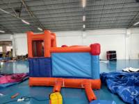 Maison de rebond de haute qualité pour enfants château sautant avec toboggan et piscine jeux de plein air gonflables toboggan gonflable à vendre
