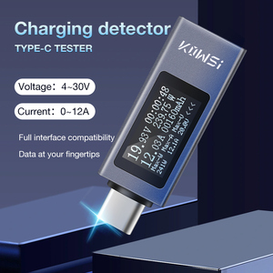Toptan yüksek kalite KWS-2301C dijital multimetre güç şarj gerilim akım otomotiv elektrik dedektörü USB Tester - Product Image 2
