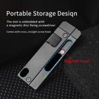 Llave Inglesa Portátil Mini de Titanio TGZUO, Destornillador Multifuncional, Accesorios de Reparación, Herramientas Manuales EDC