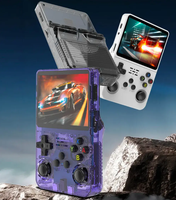 Console de jeu portable rétro R36S 3.5 pouces double manettes 3D 11 systèmes d'émulateur 64 Go 15000 + jeux Mini Console vidéo rétro
