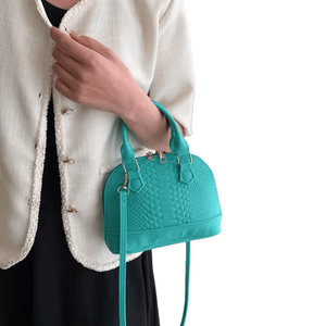 Sacs à main tendance en forme de coquille, nouveaux modèles, couleur unie, en feutre, sacs à bandoulière sous le bras, imprimé crocodile, sac à bandoulière pour femmes, vente en gros - Product Image 6