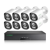 GR-YUFX-M8S-K8 H.265 Smart AI NVR 16-Kanal mit 4K 8MP Sicherheits-IP-Kamera Nachtsicht Cloud-Speicher Fernansicht