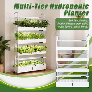 Système de jardinage hydroponique intelligent à 4 étages pour l'<span class=keywords><strong>intérieur</strong></span> avec éclairage LED pour la culture <span class=keywords><strong>autonome</strong></span> à domicile - Product Image 3