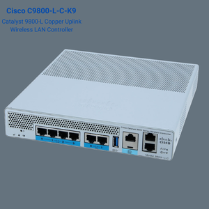 Tout nouveau contrôleur LAN sans fil C9800-L-C-K9 Catalyst 9800L Copper Uplink pour commutateurs Catalyst 9800 Series - Product Image 1