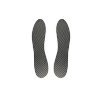 Nouveau développement d'une semelle intérieure en pate de carbone confortable à haute élasticité Semelle intérieure en fibre de carbone de sport personnalisée et en gros