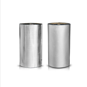 Aluminum Foil Self Adhesive <b>Rubber</b> Plastic Insulation <b>Sheet</b> Custom Made For Pipe Heat Insulation - Product Image 1