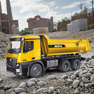 Offre Spéciale 1:14 échelle <span class=keywords><strong>Huina</strong></span> <span class=keywords><strong>1582</strong></span> RC inclinaison/camion à benne basculante 6 roues 10 canaux entièrement en métal radiocommande Construction télécommande - Product Image 5