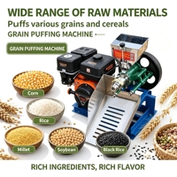 Machine automatique à faire des céréales soufflées (riz, maïs) - Machine à snacks - Mini extrudeuse à maïs et céréales - Offre spéciale