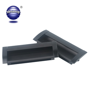 Alça de metal embutida decorativa de liga de alumínio, gaveta escondida - Product Image 4