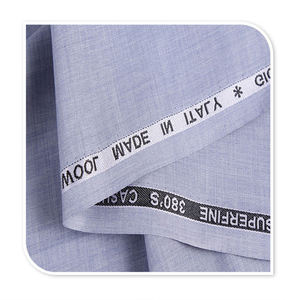 Costume en tissu sergé TR pour hommes Viscose/Polyester 70/30 210 G/M Lisière anglaise de poids moyen Vente en gros pour uniformes et vêtements pour garçons - Product Image 2