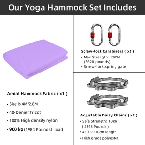 2025 <span class=keywords><strong>Yoga</strong></span> intérieur 6 mètres en nylon extensible moyen <span class=keywords><strong>hamac</strong></span> de <span class=keywords><strong>yoga</strong></span> aérien pour danse acrobatique à la mouche - Product Image 6