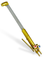 Torche de découpe de haute qualité de style SAF français, à utiliser avec les buses de découpe G1-A et G1-P, longueur personnalisée 1m, 1.2m, 1.5m