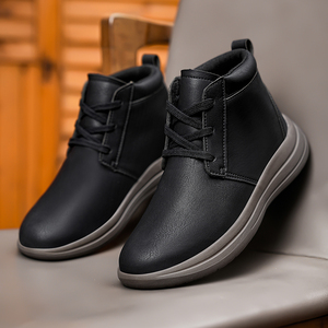 Botas Martin de Moda Casual para Hombre, Exclusivas para Comercio Transfronterizo, Tallas Grandes, Parte Superior de Cuero Ultrafibra, Nueva Suela EVA Antideslizante - Product Image 6
